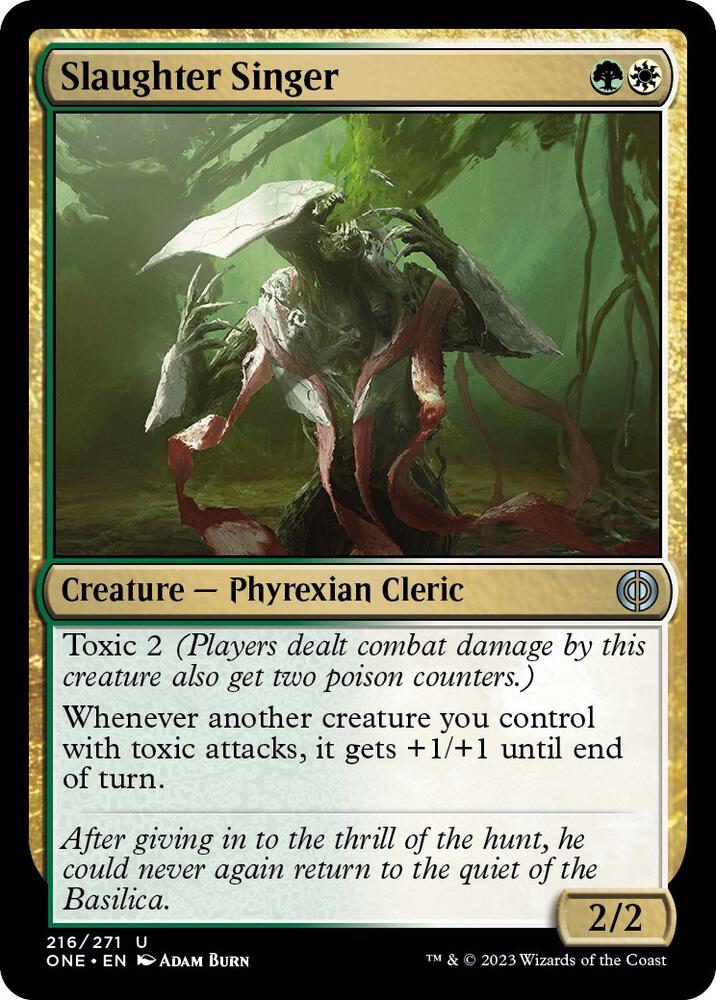 Slaughter Singer [Phyrexia: All Will Be One] 216