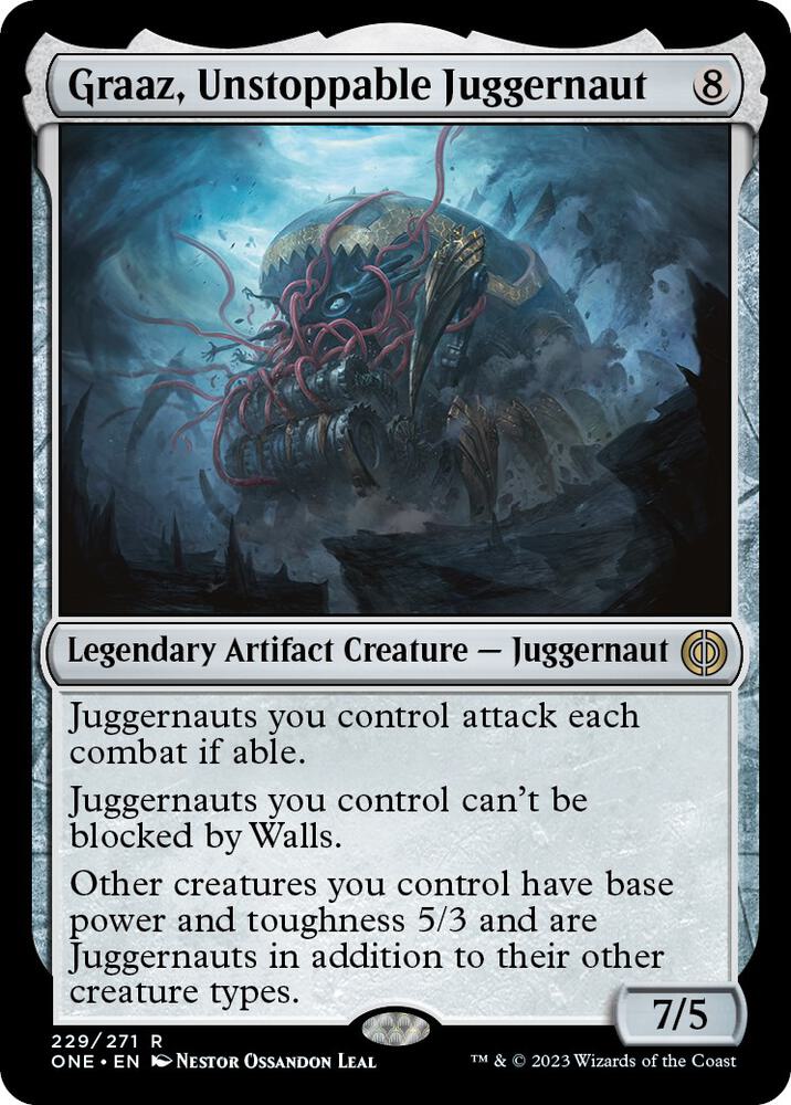 Graaz, Unstoppable Juggernaut [Phyrexia: All Will Be One] 229
