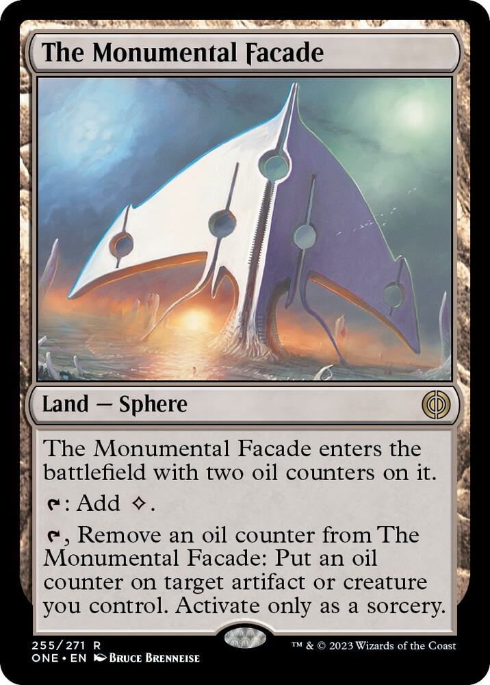 The Monumental Facade [Phyrexia: All Will Be One] 255