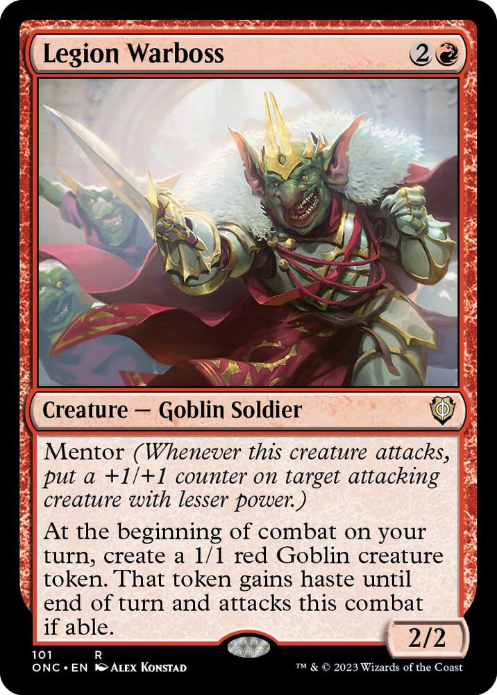 Legion Warboss [Commander: Phyrexia: All Will Be One] 101