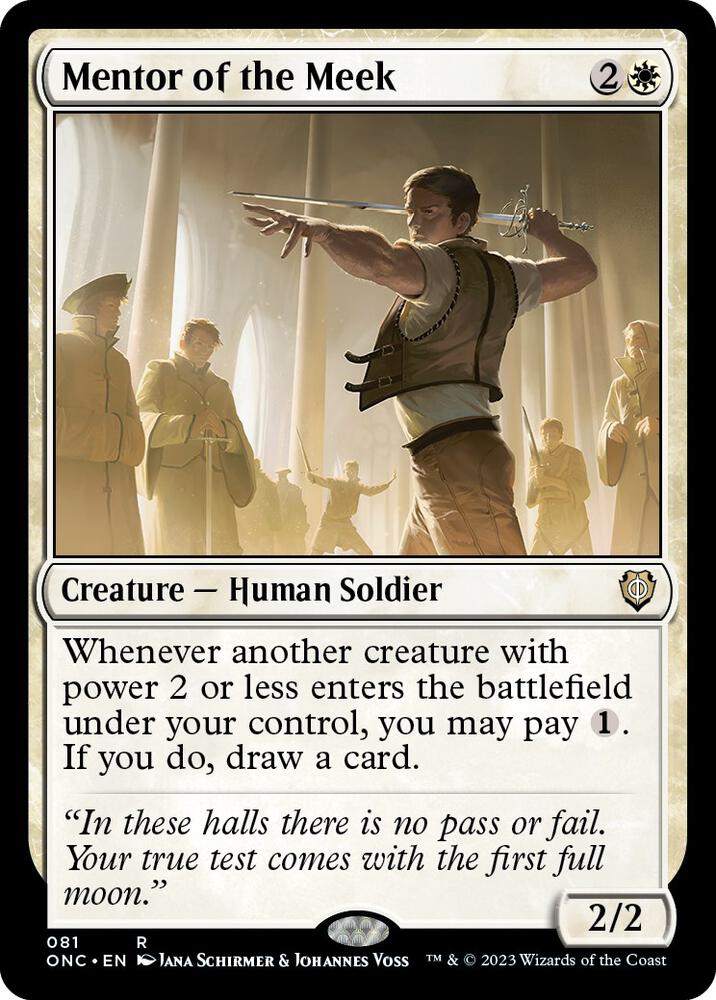 Mentor of the Meek [Commander: Phyrexia: All Will Be One] 81