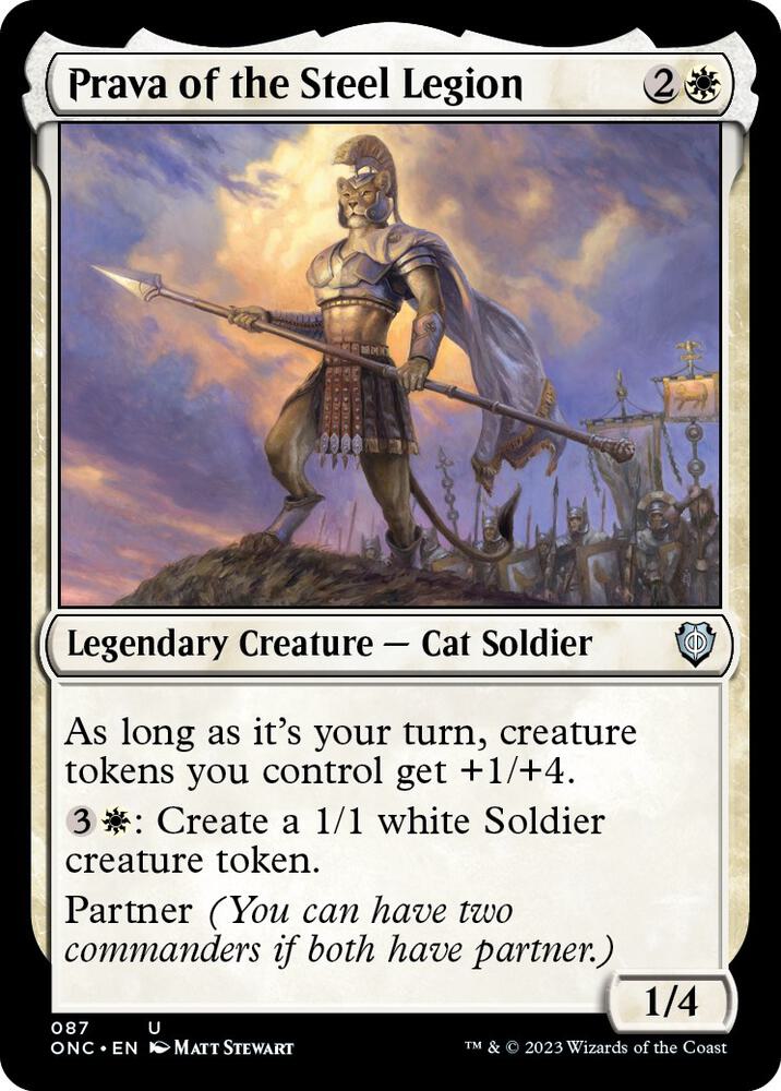 Prava of the Steel Legion [Commander: Phyrexia: All Will Be One] 87