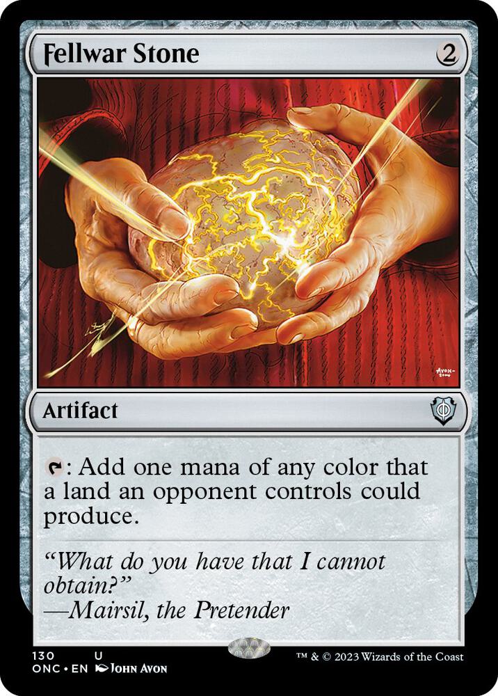 Fellwar Stone [Commander: Phyrexia: All Will Be One] 130