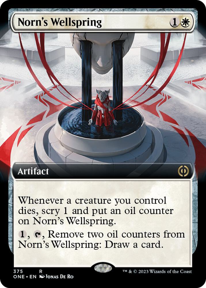 Norn's Wellspring (Extended Art) [Phyrexia: All Will Be One] 375