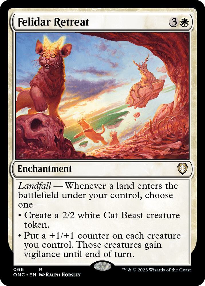 Felidar Retreat [Commander: Phyrexia: All Will Be One] 66