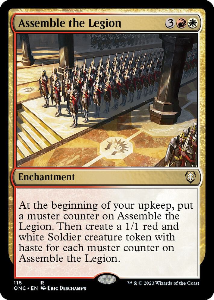 Assemble the Legion [Commander: Phyrexia: All Will Be One] 115