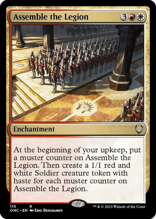 Assemble the Legion [Commander: Phyrexia: All Will Be One] 115