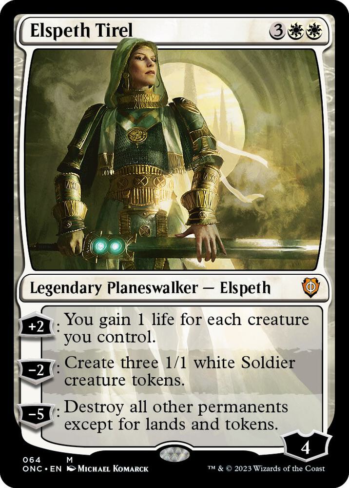 Elspeth Tirel [Commander: Phyrexia: All Will Be One] 64