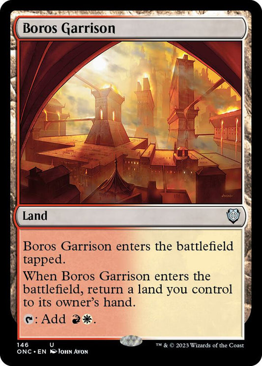 Boros Garrison [Commander: Phyrexia: All Will Be One] 146
