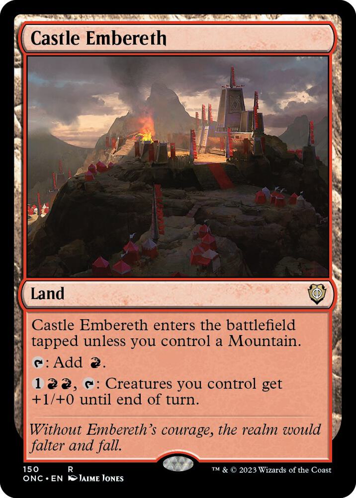 Castle Embereth [Commander: Phyrexia: All Will Be One] 150