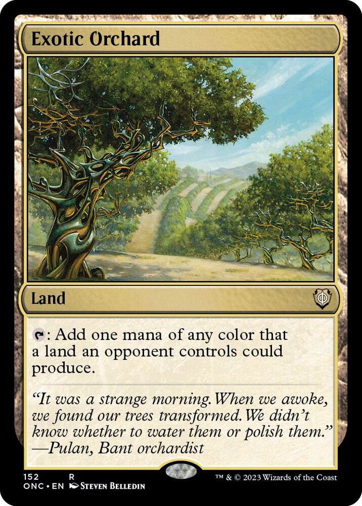 Exotic Orchard [Commander: Phyrexia: All Will Be One] 152