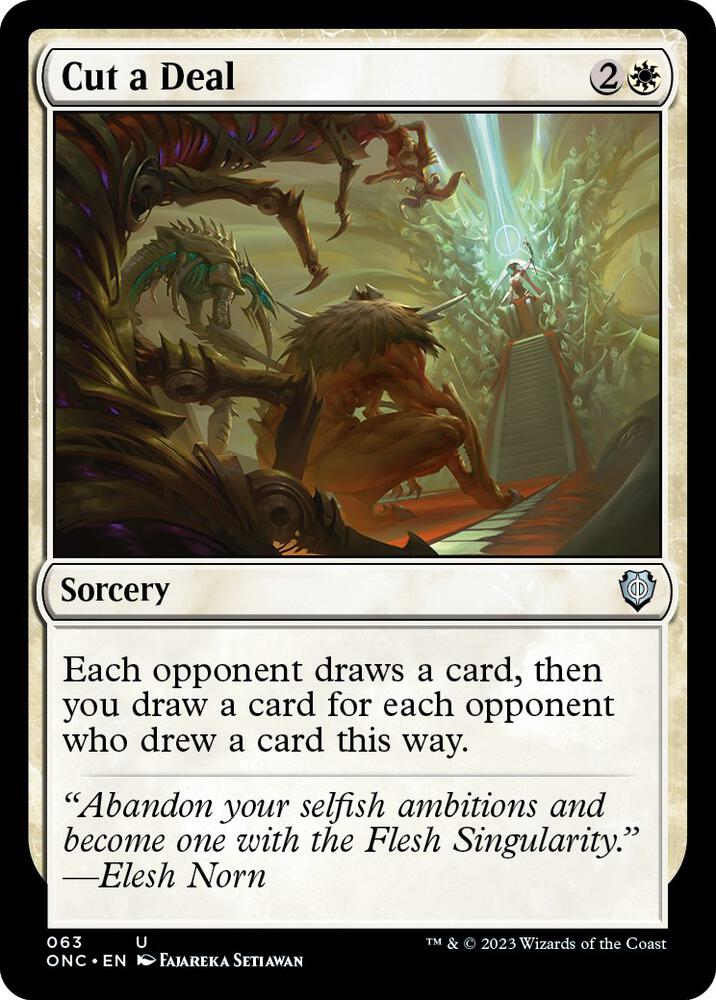Cut a Deal [Commander: Phyrexia: All Will Be One] 63