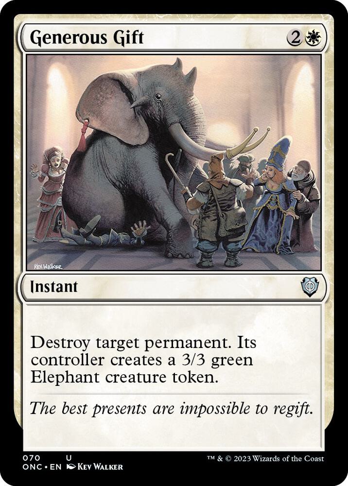 Generous Gift [Commander: Phyrexia: All Will Be One] 70