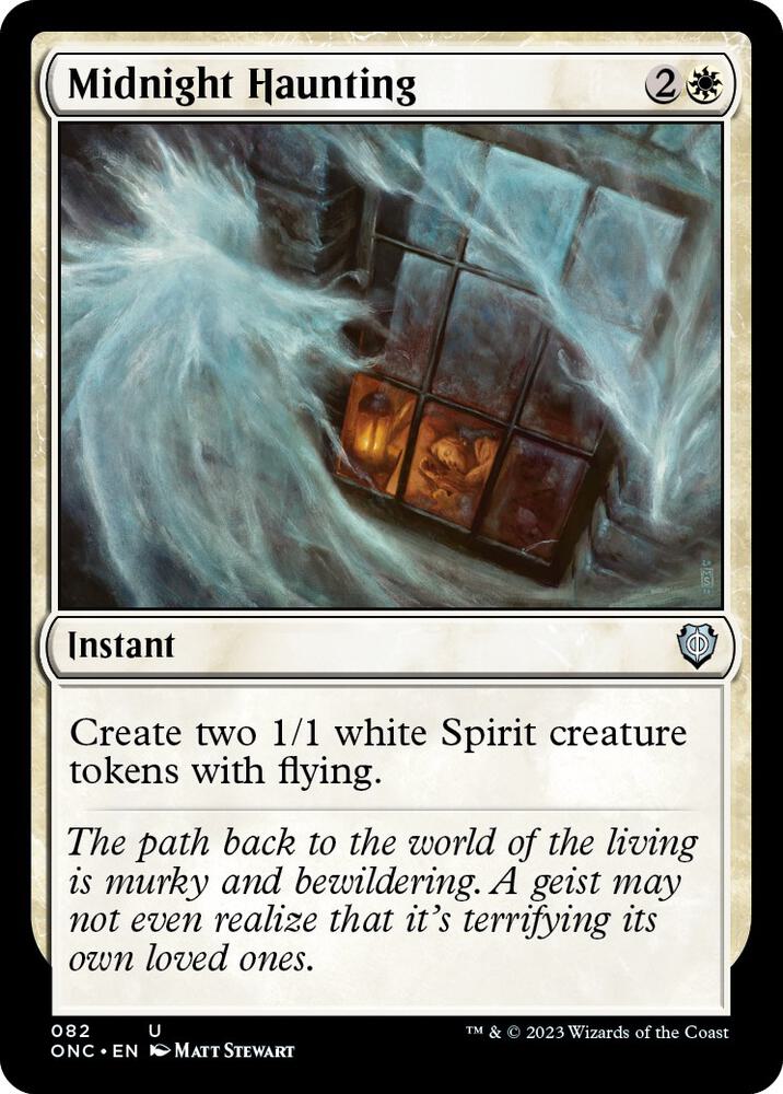 Midnight Haunting [Commander: Phyrexia: All Will Be One] 82