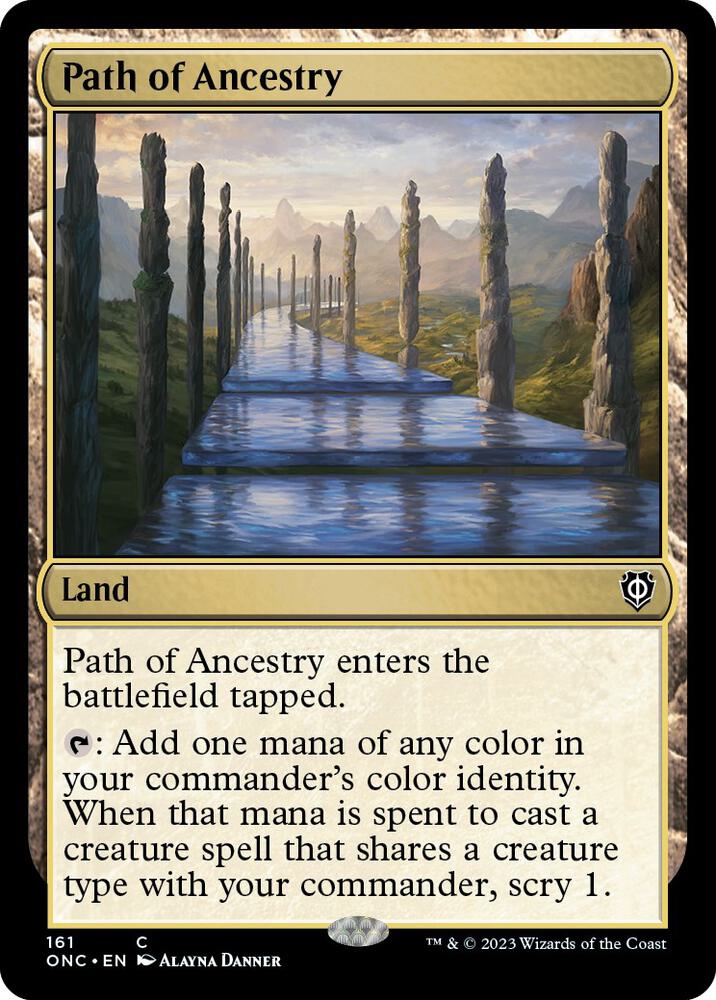 Path of Ancestry [Commander: Phyrexia: All Will Be One] 161