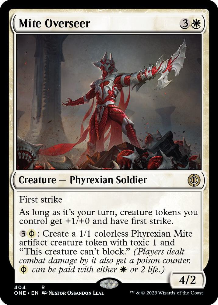 Mite Overseer [Phyrexia: All Will Be One] 404