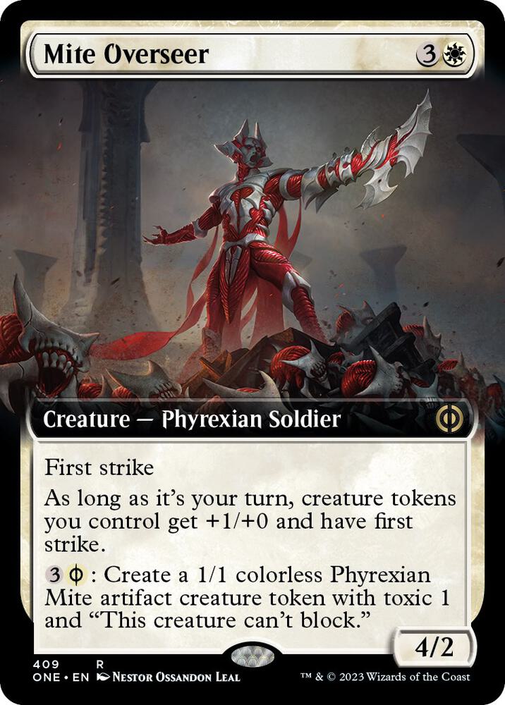 Mite Overseer (Extended Art) [Phyrexia: All Will Be One] 409