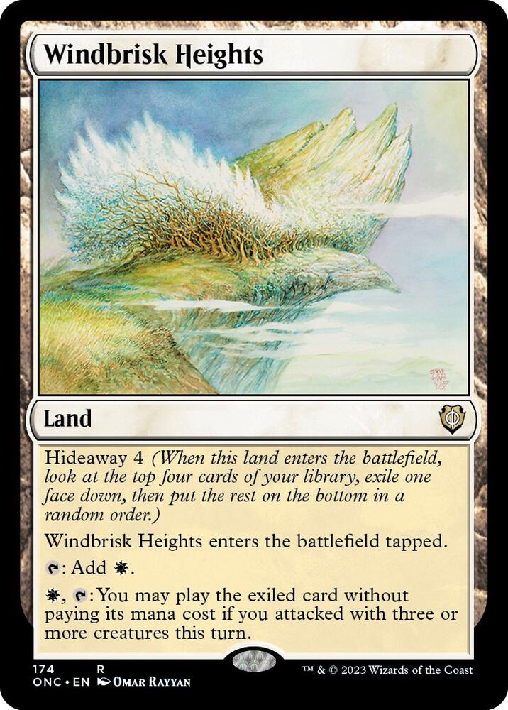 Windbrisk Heights [Commander: Phyrexia: All Will Be One] 174