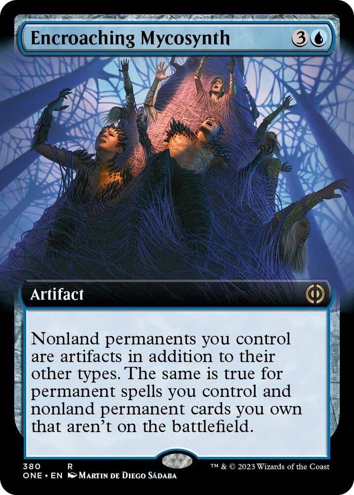 Encroaching Mycosynth (Extended Art) [Phyrexia: All Will Be One] 380
