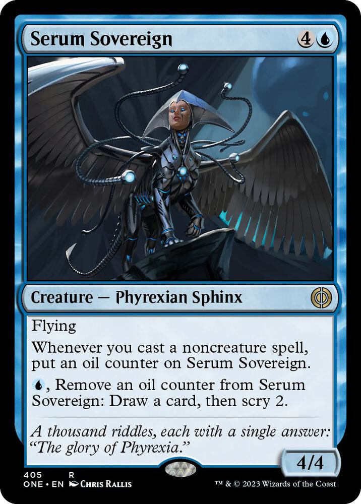 Serum Sovereign [Phyrexia: All Will Be One] 405