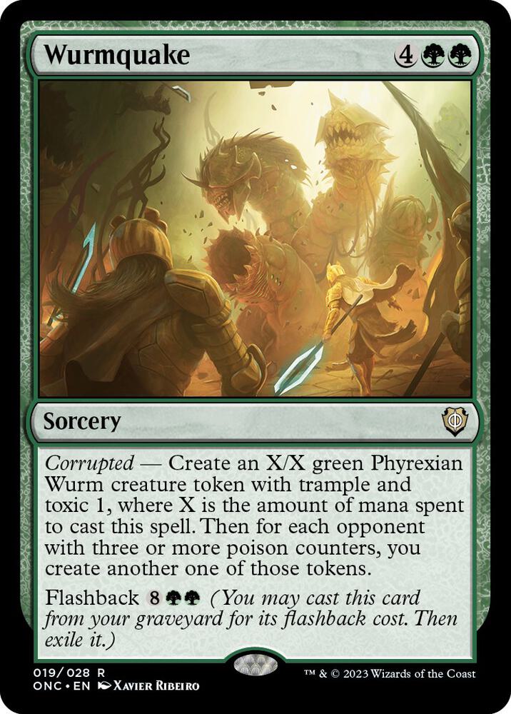 Wurmquake [Commander: Phyrexia: All Will Be One] 19