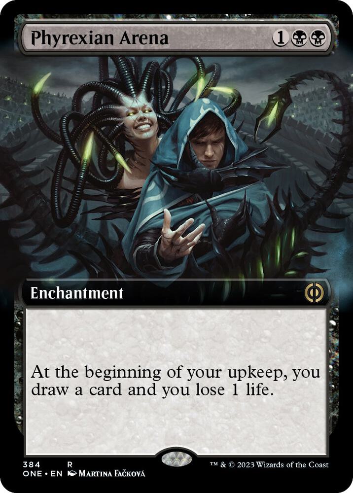 Phyrexian Arena (Extended Art) [Phyrexia: All Will Be One] 384