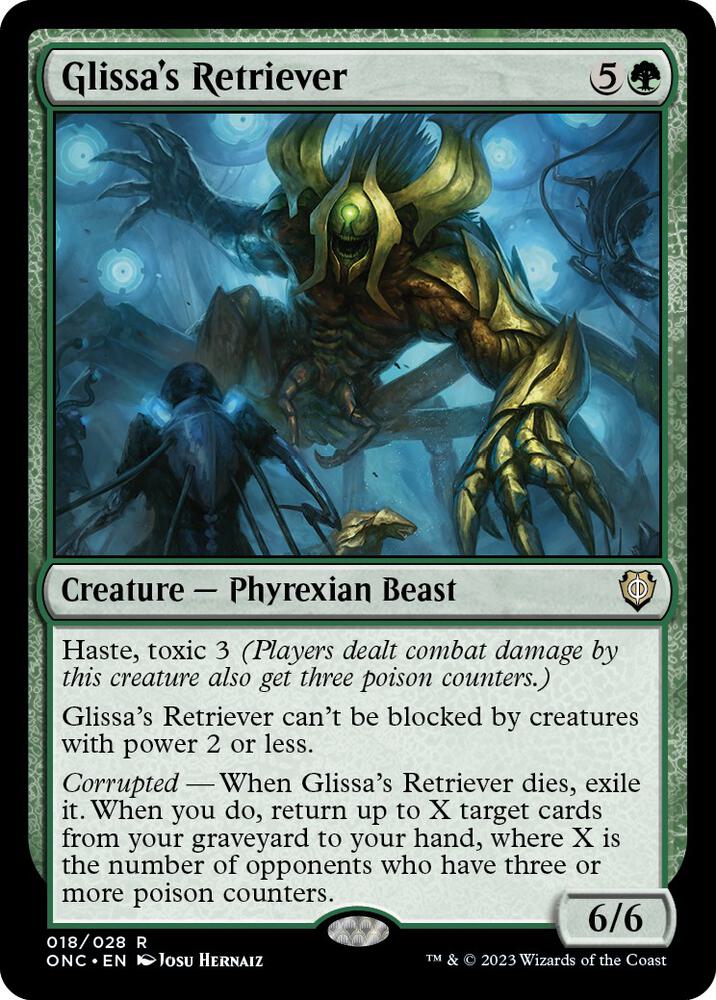 Glissa's Retriever [Commander: Phyrexia: All Will Be One] 18