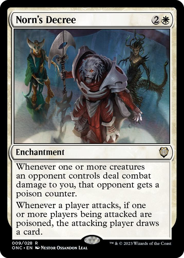 Norn's Decree [Commander: Phyrexia: All Will Be One] 9