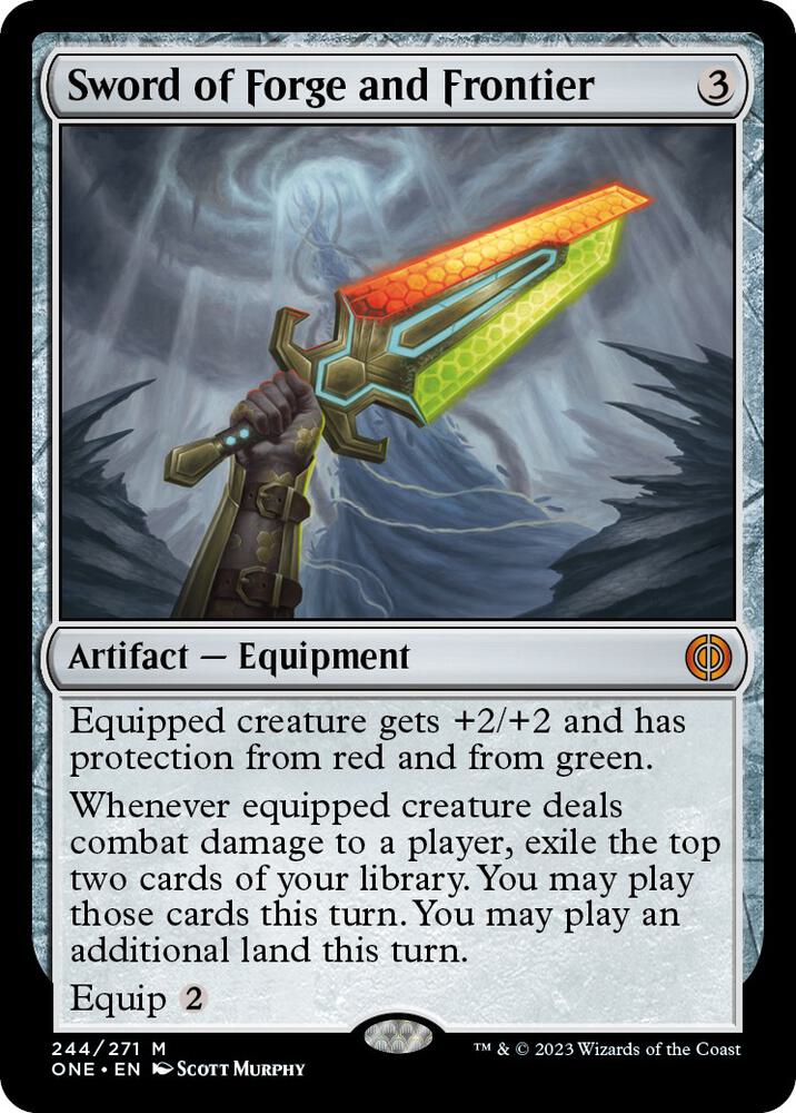 Sword of Forge and Frontier [Phyrexia: All Will Be One] 244