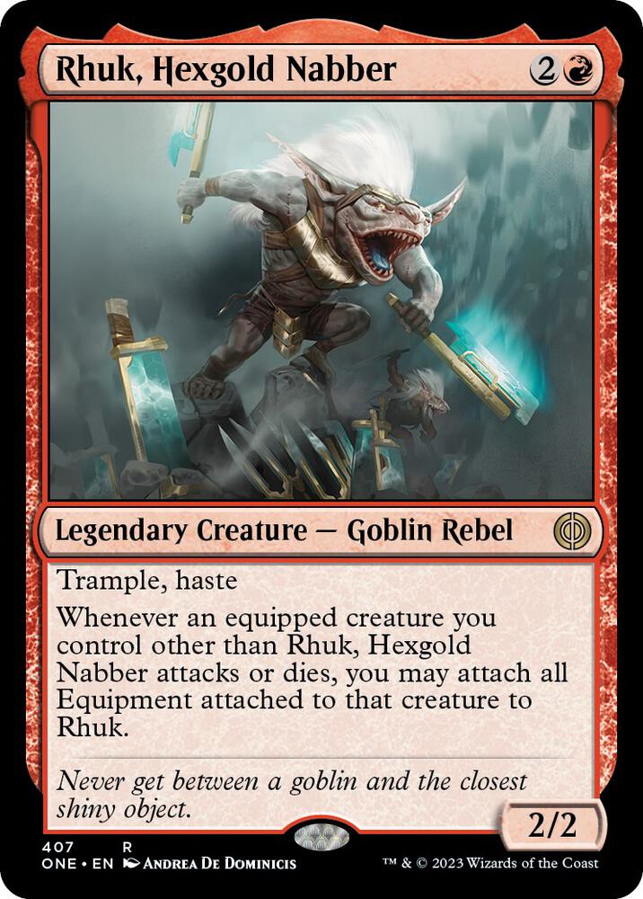 Rhuk, Hexgold Nabber [Phyrexia: All Will Be One] 407