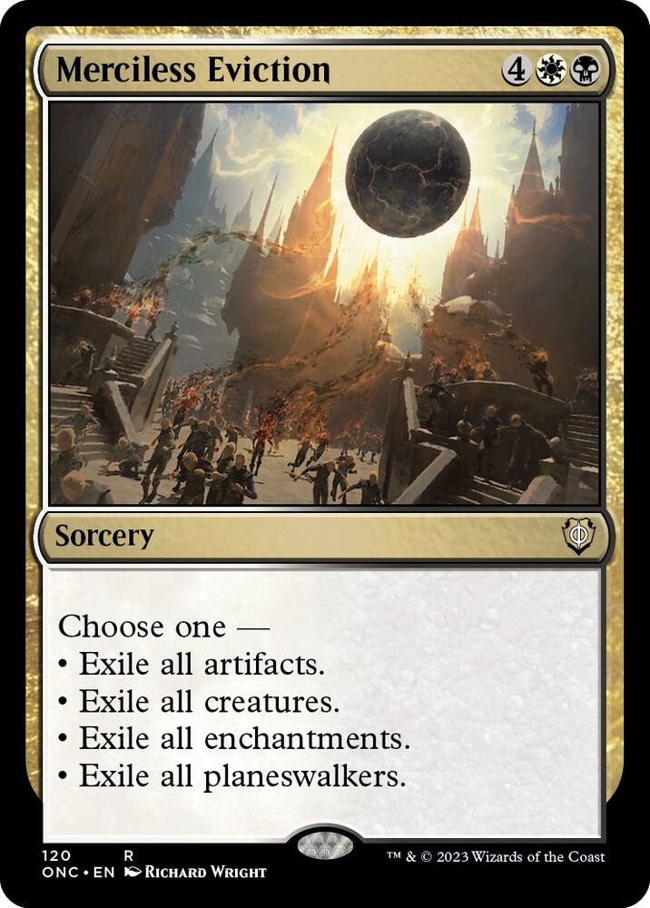 Merciless Eviction [Commander: Phyrexia: All Will Be One] 120