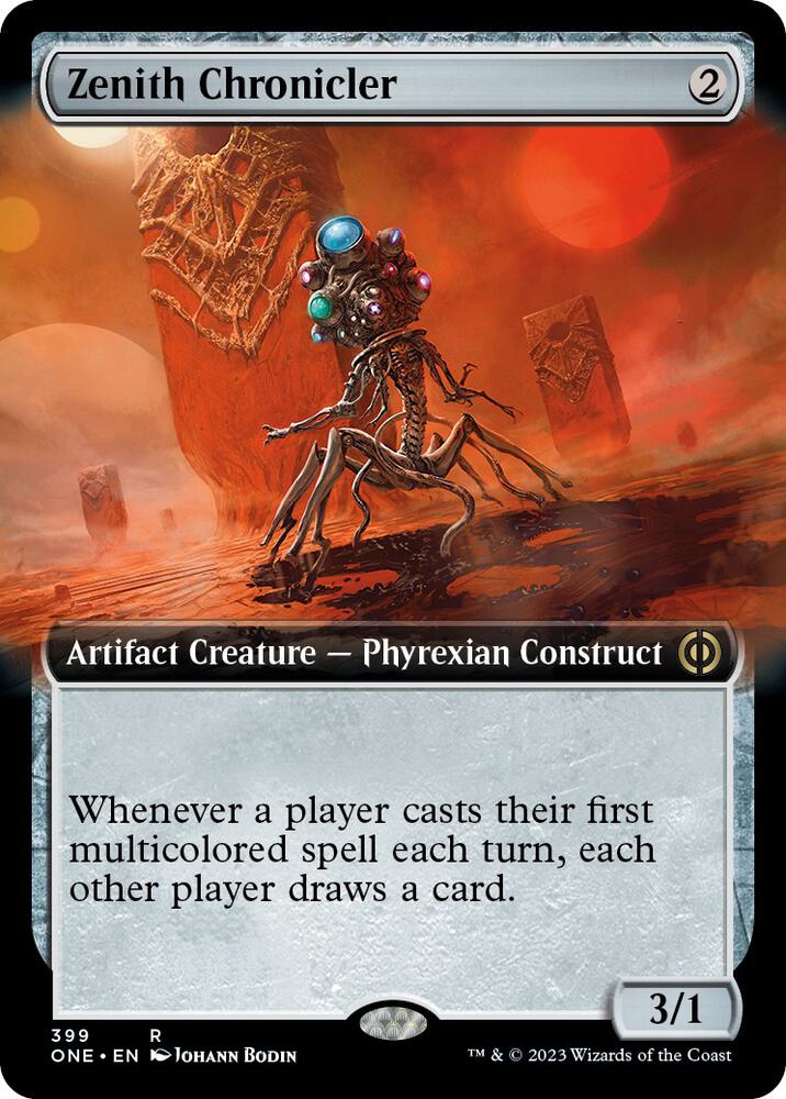 Zenith Chronicler (Extended Art) [Phyrexia: All Will Be One] 399