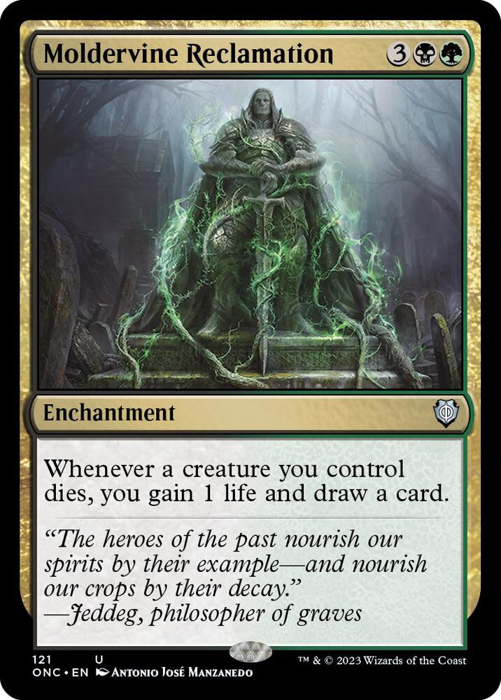 Moldervine Reclamation [Commander: Phyrexia: All Will Be One] 121