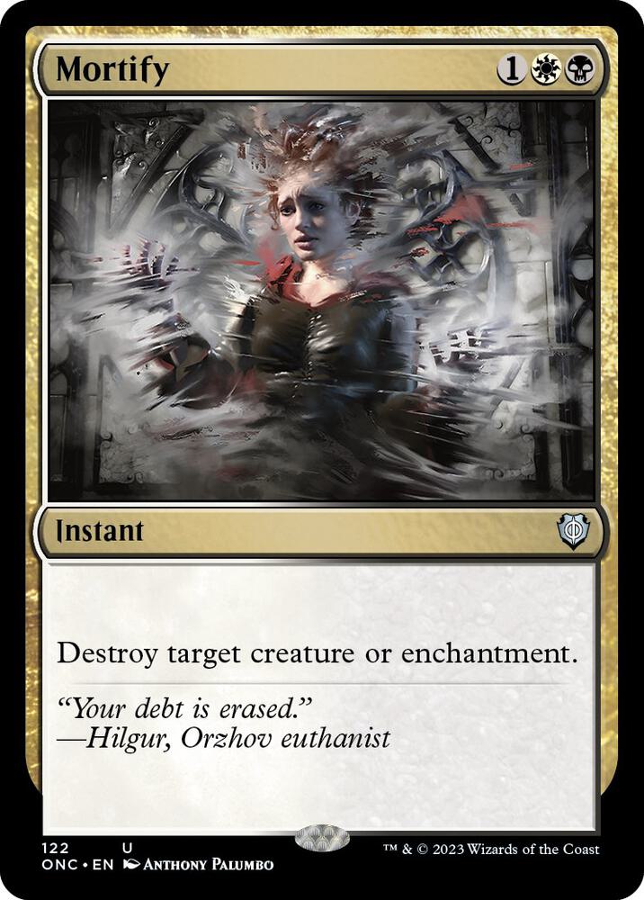 Mortify [Commander: Phyrexia: All Will Be One] 122
