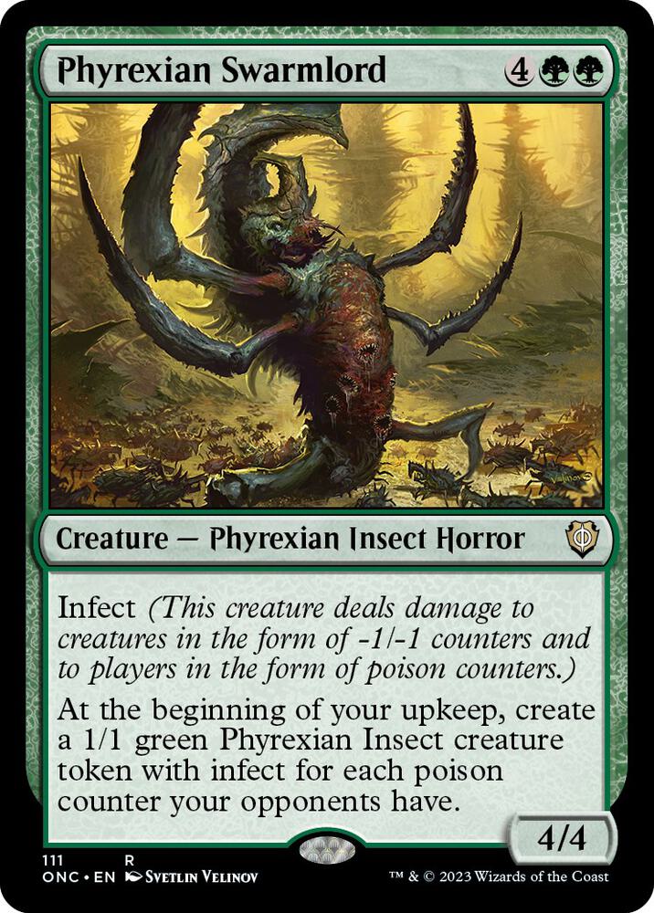 Phyrexian Swarmlord [Commander: Phyrexia: All Will Be One] 111