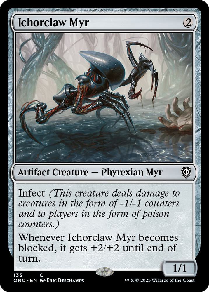 Ichorclaw Myr [Commander: Phyrexia: All Will Be One] 133