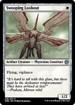 Swooping Lookout [Phyrexia: All Will Be One] 35