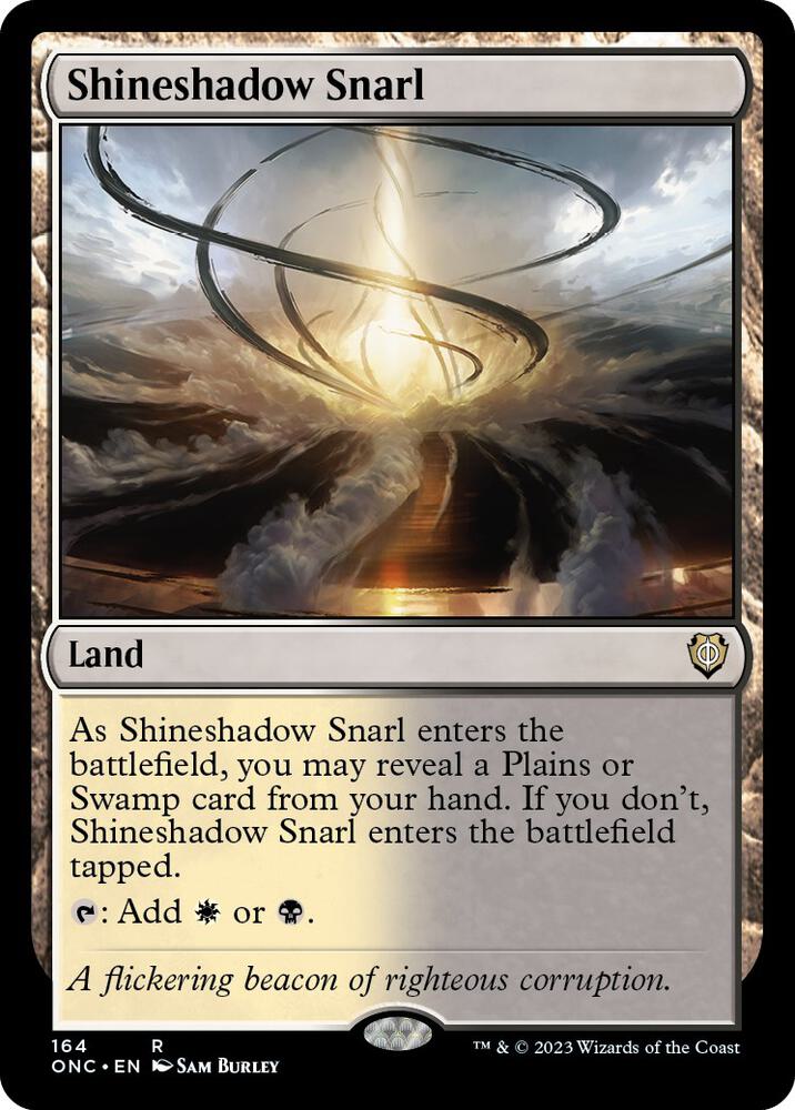 Shineshadow Snarl [Commander: Phyrexia: All Will Be One] 164