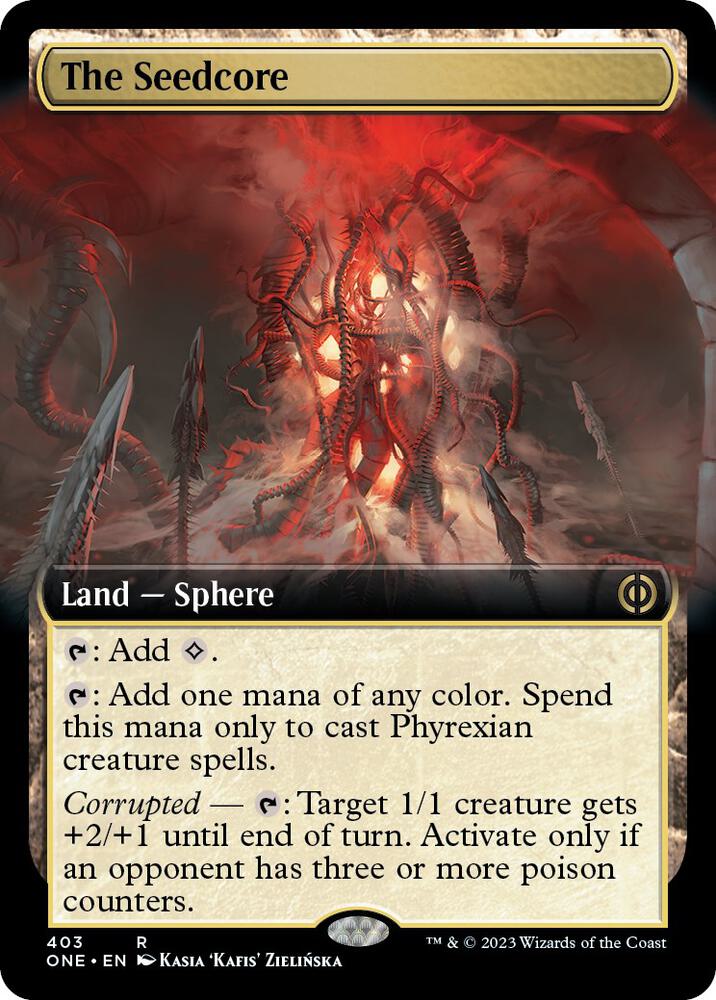 The Seedcore (Extended Art) [Phyrexia: All Will Be One] 403