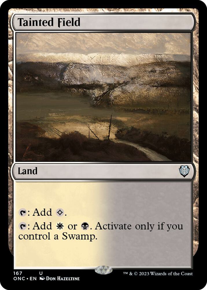 Tainted Field [Commander: Phyrexia: All Will Be One] 167