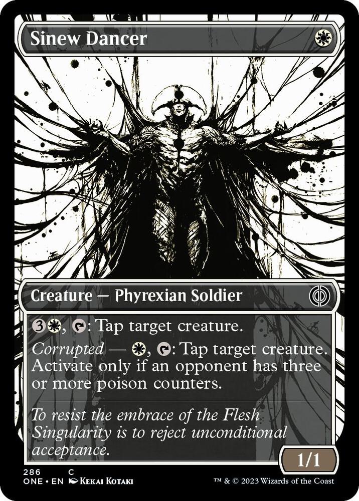 Sinew Dancer (Showcase) [Phyrexia: All Will Be One] 286