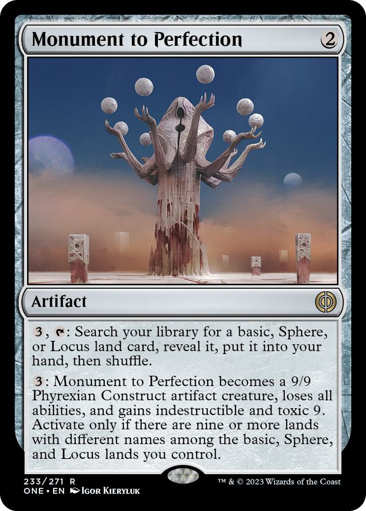 Monument to Perfection [Phyrexia: All Will Be One] 233