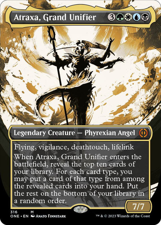 Atraxa, Grand Unifier (Showcase) [Phyrexia: All Will Be One] 316