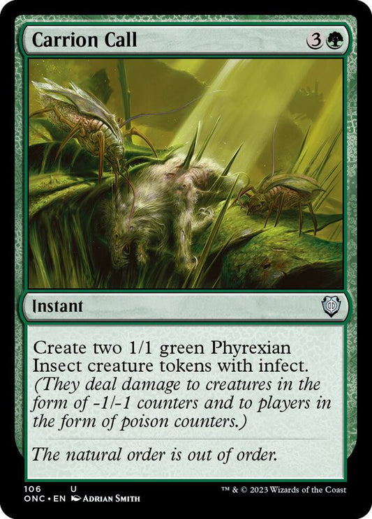 Carrion Call [Commander: Phyrexia: All Will Be One] 106