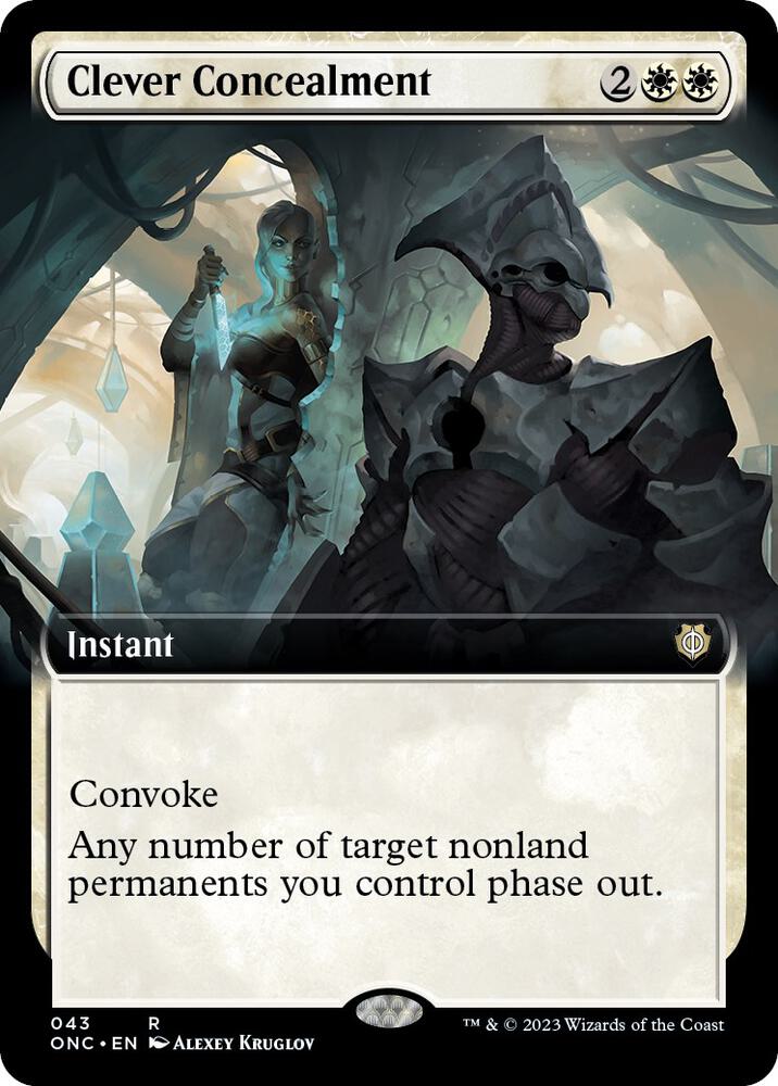 Clever Concealment (Extended Art) [Commander: Phyrexia: All Will Be One] 43