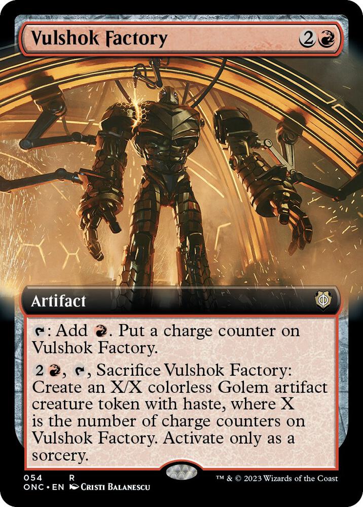 Vulshok Factory (Extended Art) [Commander: Phyrexia: All Will Be One] 54