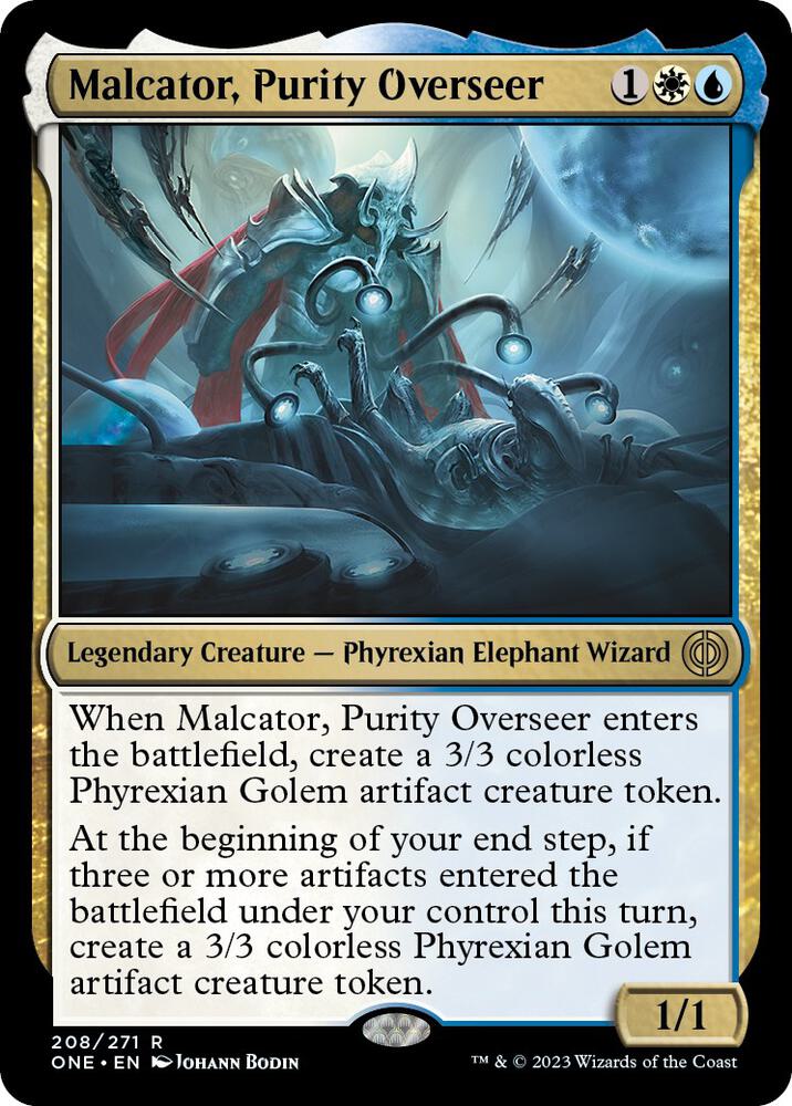 Malcator, Purity Overseer [Phyrexia: All Will Be One] 208