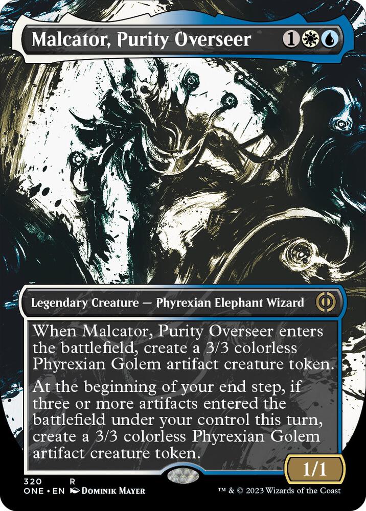 Malcator, Purity Overseer (Showcase) [Phyrexia: All Will Be One] 320