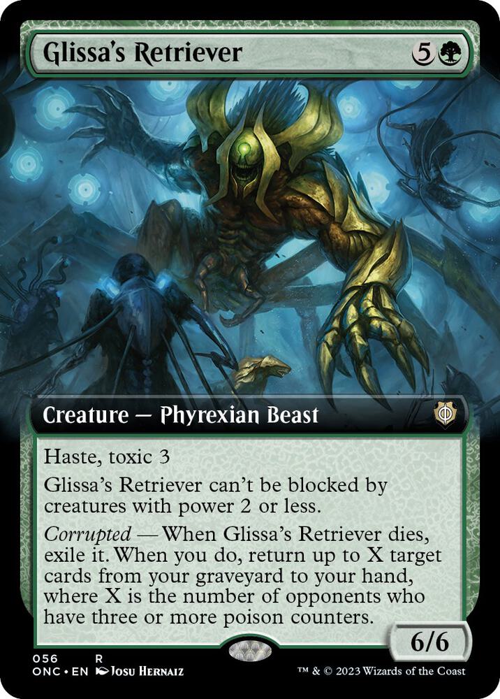 Glissa's Retriever (Extended Art) [Commander: Phyrexia: All Will Be One] 56