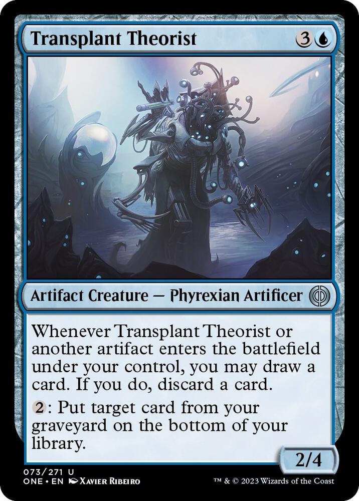 Transplant Theorist [Phyrexia: All Will Be One] 73